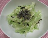 超簡単！やみつき☆キャベツの塩昆布サラダ作り方2写真