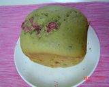 桜の抹茶大納言ケーキ作り方7写真