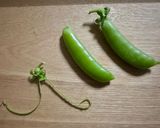 スナップエンドウや絹さやの筋取り作り方3写真