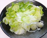 シンプルなパラパラねぎ炒飯作り方1写真