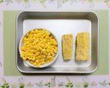 夏の夕飯・昼食簡単とうもろこし和風パスタ作り方3写真