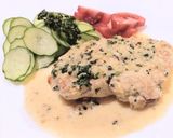 鶏胸肉の茗荷とレモンガーリッククリーム煮作り方12写真