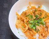 豚バラ肉舞茸ごはんとチーズ焼き作り方6写真