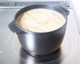 簡単手軽な【筍とワカメのお味噌汁】作り方2写真