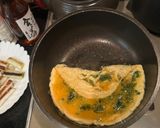巻かない出汁巻…出汁巻かない卵 あおさ入り作り方5写真