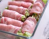 豚肉のレタス巻き☆レンジで簡単作り方4写真