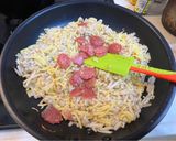 1食100円程度！もち麦ご飯でそばめし作り方6写真