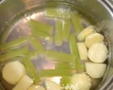 ふきとじゃがいものお味噌汁作り方3写真