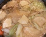 八戸の郷土料理　せんべい汁作り方7写真