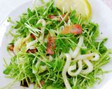 豆苗とベーコンの入ったうどん♬作り方4写真