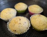 砂糖を入れない板チョコチップのマフィン作り方13写真