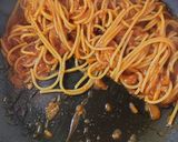 柿のソフリットのパスタ作り方11写真