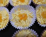 ♬食用菊もってのほかマフィン♬作り方2写真