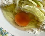 簡単　お好み焼き【豚肉入り】作り方2写真