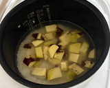 さつまいもの炊き込みご飯作り方2写真