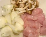 胸肉としめじのケチャップ炒め【脂質2g】作り方1写真