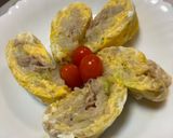 レンチンde簡単白菜お好みロール作り方5写真