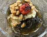 お豆腐の納豆もずくかけ😻作り方2写真