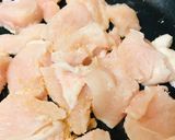 鶏肉のはちみつあまから炒め作り方1写真