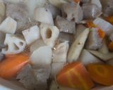 【おでん風】根菜とちくわの煮物作り方4写真