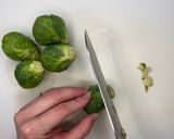 トリュフ醤油で、ご馳走レンチン芽キャベツ作り方3写真