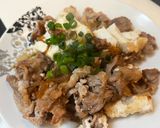 豆腐入り豚こま生姜焼き(高タンパクVer作り方10写真