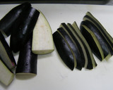 豚ばらと茄子のみそ炒め作り方1写真