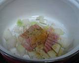 超簡単！豆腐のミネストローネ風スープご飯作り方3写真
