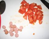 ちょっと大人なオムライスｉｎトマト作り方1写真