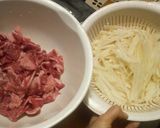 簡単手軽＊大根肉炒め＊作り方1写真