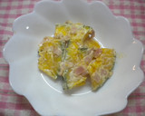 お弁当（南瓜とベーコンのマヨ炒め）作り方6写真