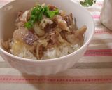 フライパンひとつで簡単☆美味しい♪豚丼♪作り方7写真