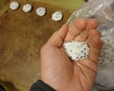 米粉と黒ゴマのノンバタークッキー作り方3写真