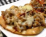 ☆こあげde納豆キムチPIZZA☆作り方4写真