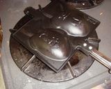 春*:桜色ピンク.*もちもち白いタイヤキ作り方5写真