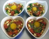 お豆とブロッコリーのトマトココット作り方6写真