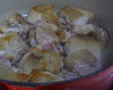 ソースたっぷりなナスとチキンのトマト煮作り方3写真