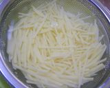 お弁当に　じゃがいものカレー炒め作り方1写真