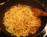 きのことベーコンの★ナポリタン★パスタ★作り方6写真