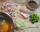 ♡ご飯IN茶碗蒸し♡作り方1写真