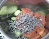 トマトときゅうりと塩昆布のサラダ～梅ドレ作り方4写真