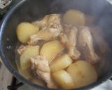 ☆簡単！手羽元と大根の味噌しょう油煮☆作り方4写真