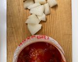 梨キムチ カクテキ風 剥いて混ぜるだけ作り方1写真