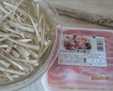 きんぴらベーコン作り方1写真