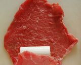 牛肉の長ネギ巻き出汁煮作り方1写真