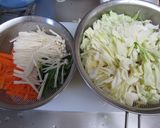 なんちゃって♡豆腐ステーキの野菜あんかけ作り方1写真