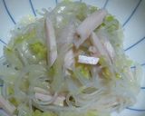 鶏ハムで白菜サラダ♡作り方4写真