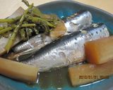 生さんまと野菜の旨煮作り方7写真
