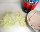 ホタテのトマトパスタ作り方1写真