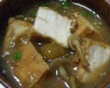 お店の味を再現。なめこ豆腐作り方11写真
